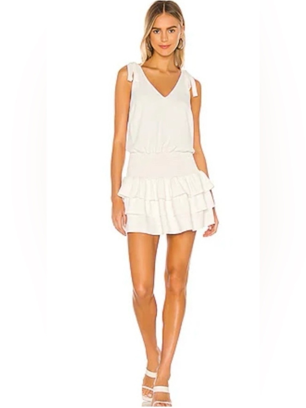 Amanda Uprichard Zita dress in Ivory size small excellent condition from Revolve